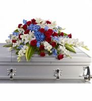 Distinguished Service Casket Spray