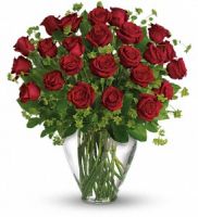 Two Dozen Long Stemmed Red Roses