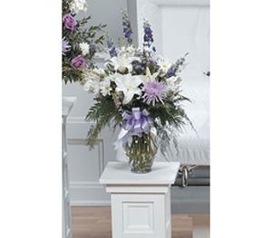 Lavender Harmony Vase