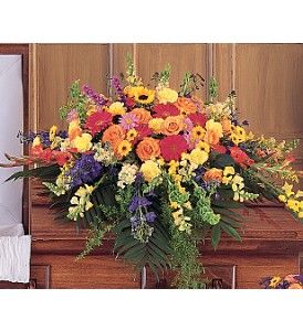 Celebration of Life Casket Spray