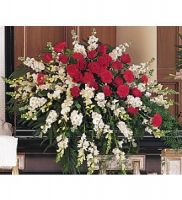 Cherished Moments Casket Spray