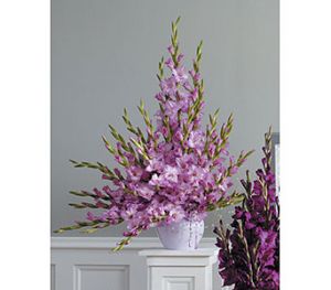 Gracious Gladiolas Urn