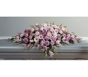 Feminine Tribute Full Casket Spray