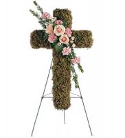 Pink Bouquet Cross