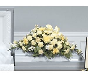 Sunny Tribute Casket Spray 