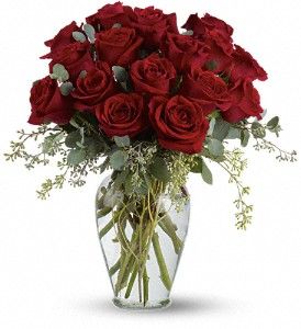 Full Heart - 16 Premium Red Roses