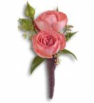 Rose Simplicity Boutonniere